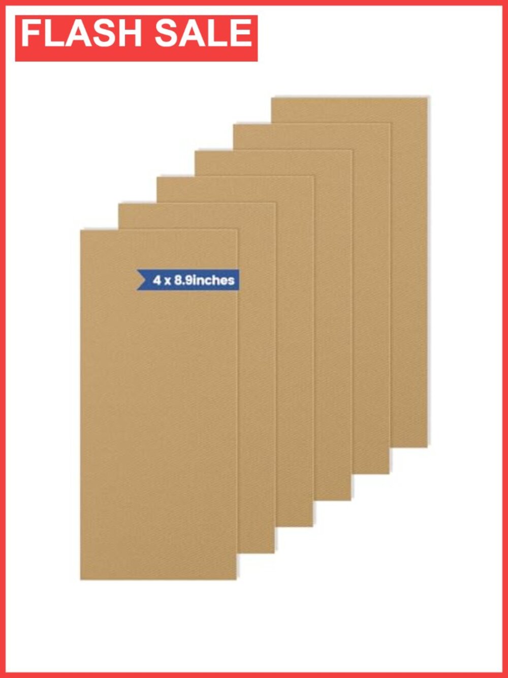 Iron On Patches Fabric Repair 6 Pack 4x8.9 Inches Decorative Clothes Denim